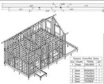 Проект каркасного двухэтажного дома 90 м² (+ терраса 15 м²) — изображение 7