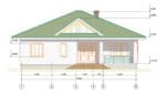 Проект каркасного одноэтажного дома 142 м² — изображение 21