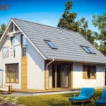Проект двухэтажного дома 125 м²