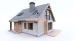 Классный проект двухэтажного дома 125 м²