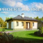 Проект простого дома 83 м²