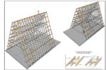A-frame проект дома 77 м² (+ терраса 40 м²) — изображение 8