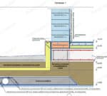 Проект дома с тремя типами фундаментов 123 м² — изображение 18
