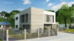 Премиум проект двухэтажного дома с плоской крышей 239 м² — изображение 8