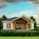 Проект дома со вторым светом 122 м² (+ терраса 19 м²)