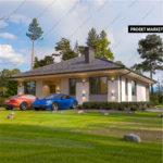 Проект дома с тремя типами фундаментов 123 м²