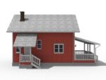 Проект каркасного двухэтажного дома 90 м² (+ терраса 15 м²) — изображение 4