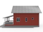 Проект каркасного двухэтажного дома 90 м² (+ терраса 15 м²) — изображение 5