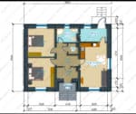 Проект дома 75 м² — изображение 9