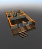 Проект каркасного двухэтажного дома 100 м² — изображение 11