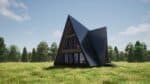 A-frame проект дома 135 м² (+ терраса 25 м²) — изображение 6