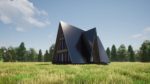 A-frame проект дома 135 м² (+ терраса 25 м²) — изображение 9