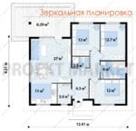 Проект дома 100 м² — изображение 2