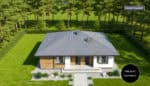Проект одноэтажного дома 160 м² - 4 комнаты — изображение 6