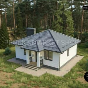 Проект дома с 4 спальнями 79 м2 https://proekt-market-shop.ru/