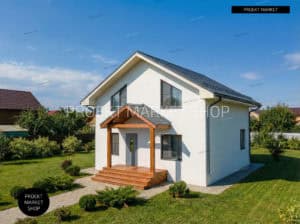 Проект лучшего двухэтажного дома 128 м² — изображение 5