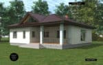Проект каркасного дома 142 м² — изображение 15
