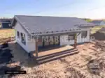 Каркасный дом 110 м2 + терраса 27 м2