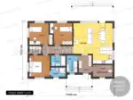 Каркасный дом 110 м2 + терраса 27 м2 — изображение 2